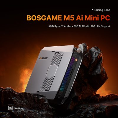 Bosgame M5 Review: The Strix Halo Powerhouse That Undercuts Everyone Bosgame M5 official product image